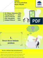 HKJAMINAN] Dasar-dasar hukum jaminan; pengertian, ketentuan, dan perbedaan Hak Tanggungan, Hipotik, Gadai, dan Fidusia