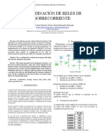 Coordinación de Reles de Sobrecorriente