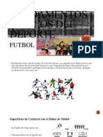 Fundamentos básicos deL deporte (futbol)