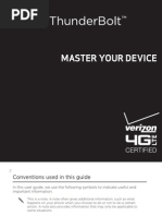 Download Verizon Wireless HTC ThunderBolt Manual by Wirefly SN52522563 doc pdf