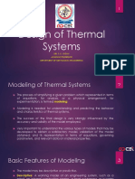 Design of Thermal Systems: Mr. S. V. Yadav Department of Mechanical Engineering