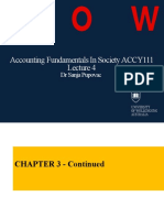 Accounting Fundamentals in Society ACCY111: DR Sanja Pupovac