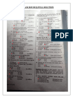 Breb Ad 2019 MCQ Full Solution