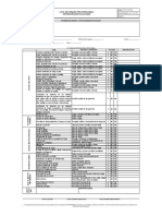 Lista de Chequeo Pre-Operacional Retrocargador Excavador: Item Revisar / Verificar Observacion Estado