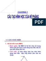 Chuong 1 - Cau Tao Hinh Hoc Cua He Phang