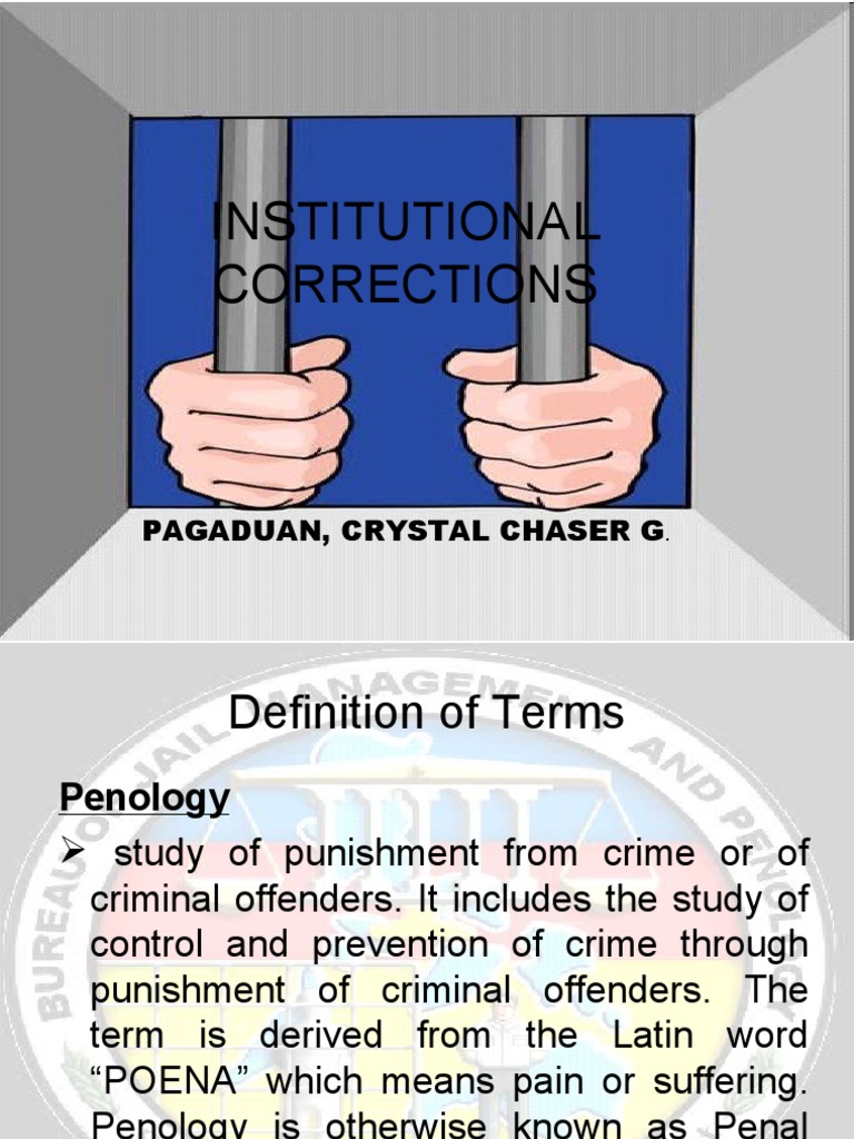 Overview of Institutional Corrections | PDF | Prison | Crimes