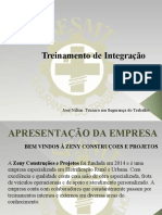 Treinamento Integração