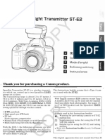 Canon Speedlite Transmitter ST E2