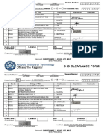 Antipolo Institute of Technology: Shs Clearance Form