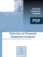 Ch01 Overview of Financial Statement Analysis Fsa SW 2009