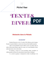 Haar - Textes-Divers