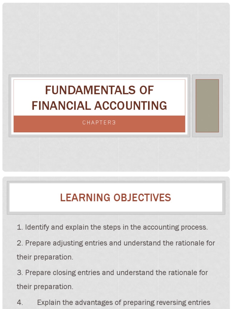 Chapter 3 Acctng Process | PDF | Debits And Credits | Depreciation
