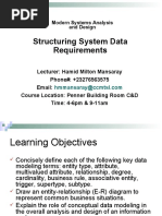 Chapter8 Structuring System Data Requirements