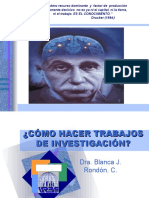 Cómo Hacer Trabajos de Investigación