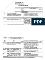 Lista de Verificación