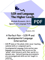 DIR and Language at the Higher Levels of Development