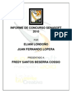 Informe de Concurso Senasoft 2010