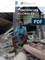 ACNUR Tendencias Globales Desplazamientos Forzados en 2020