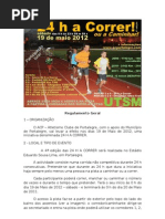 ACP 24 a Correr 21 e 22 de Maio de 2011 Regulamento