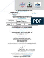Certificado de Conformidad de Producto: Modelo de Certificación Marca Con Reglamentos Técnicos Colombianos