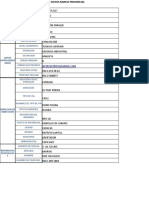 Planilla de Datos Apertura de Cuenta