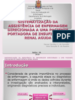 SLIDES sistematizaçao da enfermagem caso