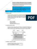 Memoria de Calculo Estructural