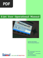 RW E-Jet User Manual V20-2-4 Rottweil