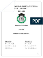 Law and Economics