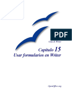 Usar Formularios Con Writer