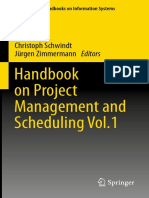 Handbook Project Management and Scheduling Vol 1 2015