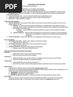 Transport Mechanisms