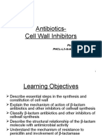 2.2.1 - Cell Wall Inhibitors-Introduction - Oct2012-Oct 2019