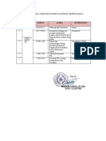 Susunan Acara Workshop Kurikulum Prodi Profesi Bidan Rize