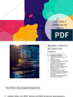 Big Data y Mineria de Datos