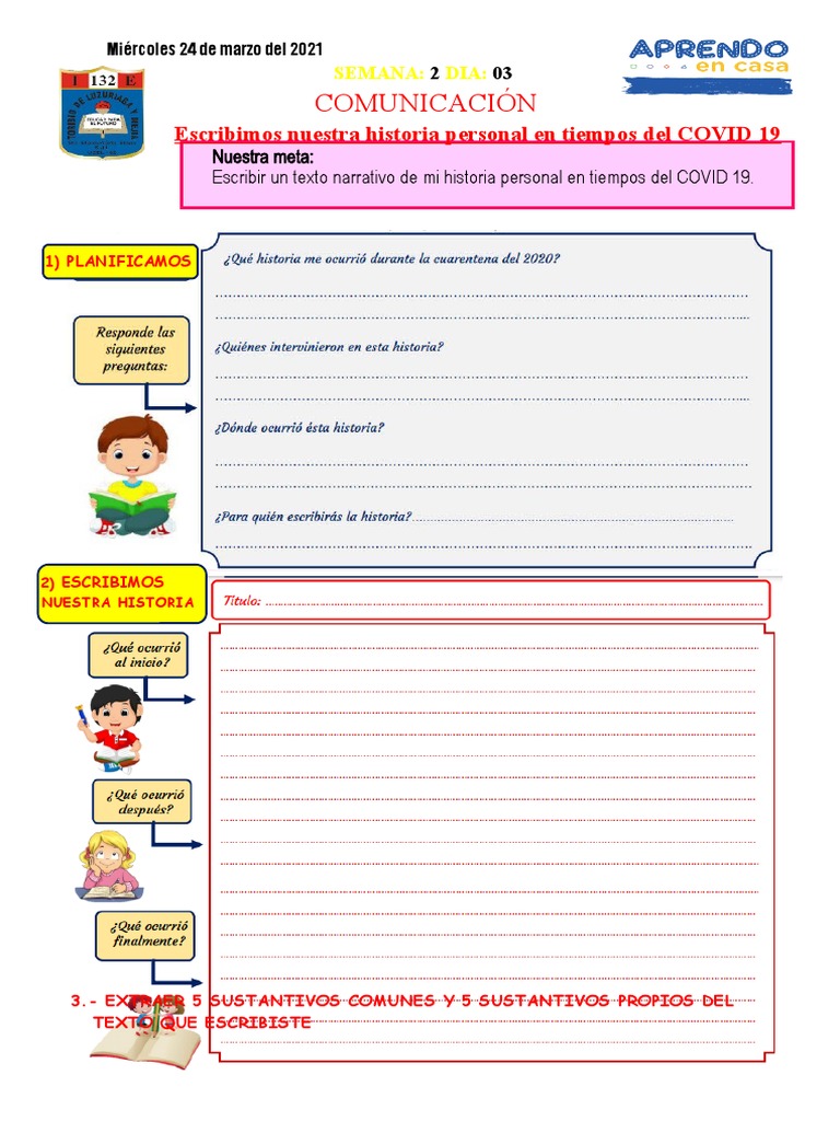 FICHA COMUNICACIÓN 2sem | PDF