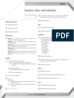 Resoluções Das Atividades: 9 Ano - Ensino Fundamental