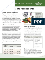 Dieta DASH Presión Art