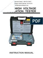 Bstit810 - Manual 10kV High Voltage Insulation Tester