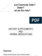 Dietary Supplements and Herbal Medications