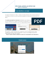 Acesso Office 365 PUC Minas