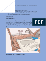 Automotive Door Trim Panel Engineering Features