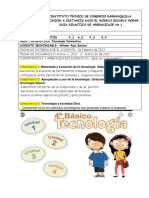 GUIA DE APRENDIZAJE No 1 Primer Periodo TECNOLOGIA WILMER RUIZ GRADO 4 - 1