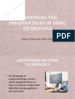 Advantages and Disadvantages of Using Technology