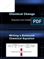 Chemical Change: Reduction and Oxidation