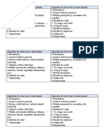 Algoritm de Observare A Unei Plante