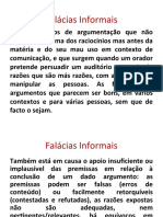 Falácias Informais 10º