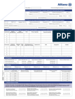 Formulario de Afiliación ALLIANZ FISICO