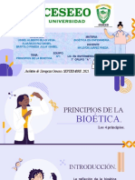 Principios de La Bioética. Powerpoint.