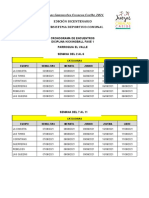 Categorias Equipo Semillitas Infantil Junior Juvenil Libre